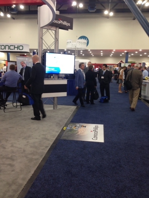 Exhibit Hall Floor Decal Stickers