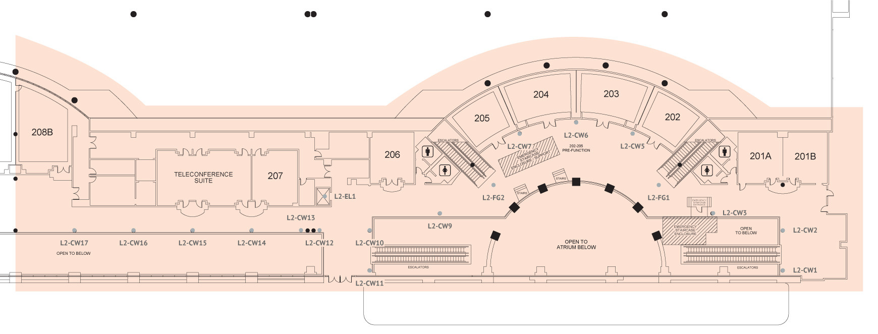 Meeting Rooms 201-207